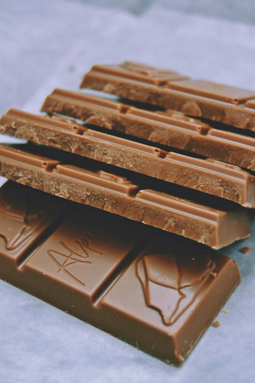 Gratis stockfoto met cacao, chocoladerepen, detailopname