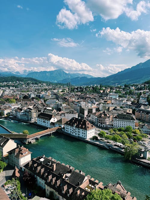 Lucerne, Switzerland Cityscape 