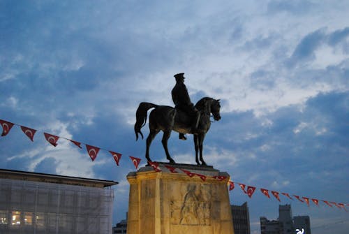 คลังภาพถ่ายฟรี ของ atatürk, ตุรกี, ธงไก่งวง