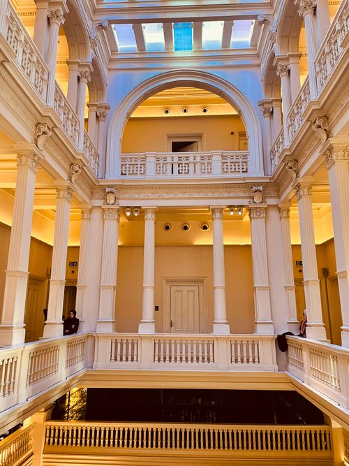 Free Explore the stunning architectural design of an art museum interior in Istanbul for an inspiring visual experience. Stock Photo