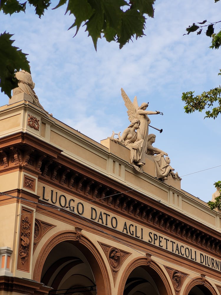 Close-up Of The Teatro Arena Del Sole