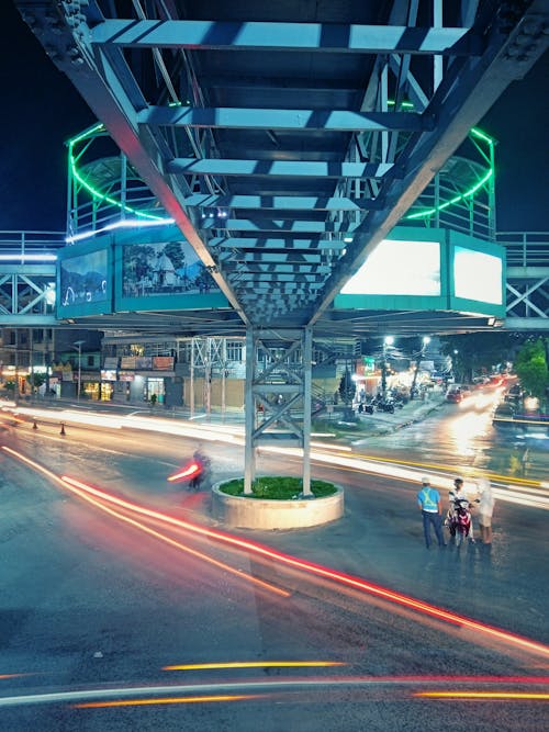 Kostenloses Stock Foto zu große stadt, langzeitbelichtung, nepal