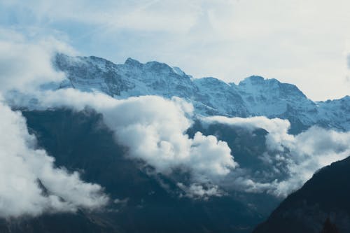 地貌, 多雲的, 山 的 免费素材图片