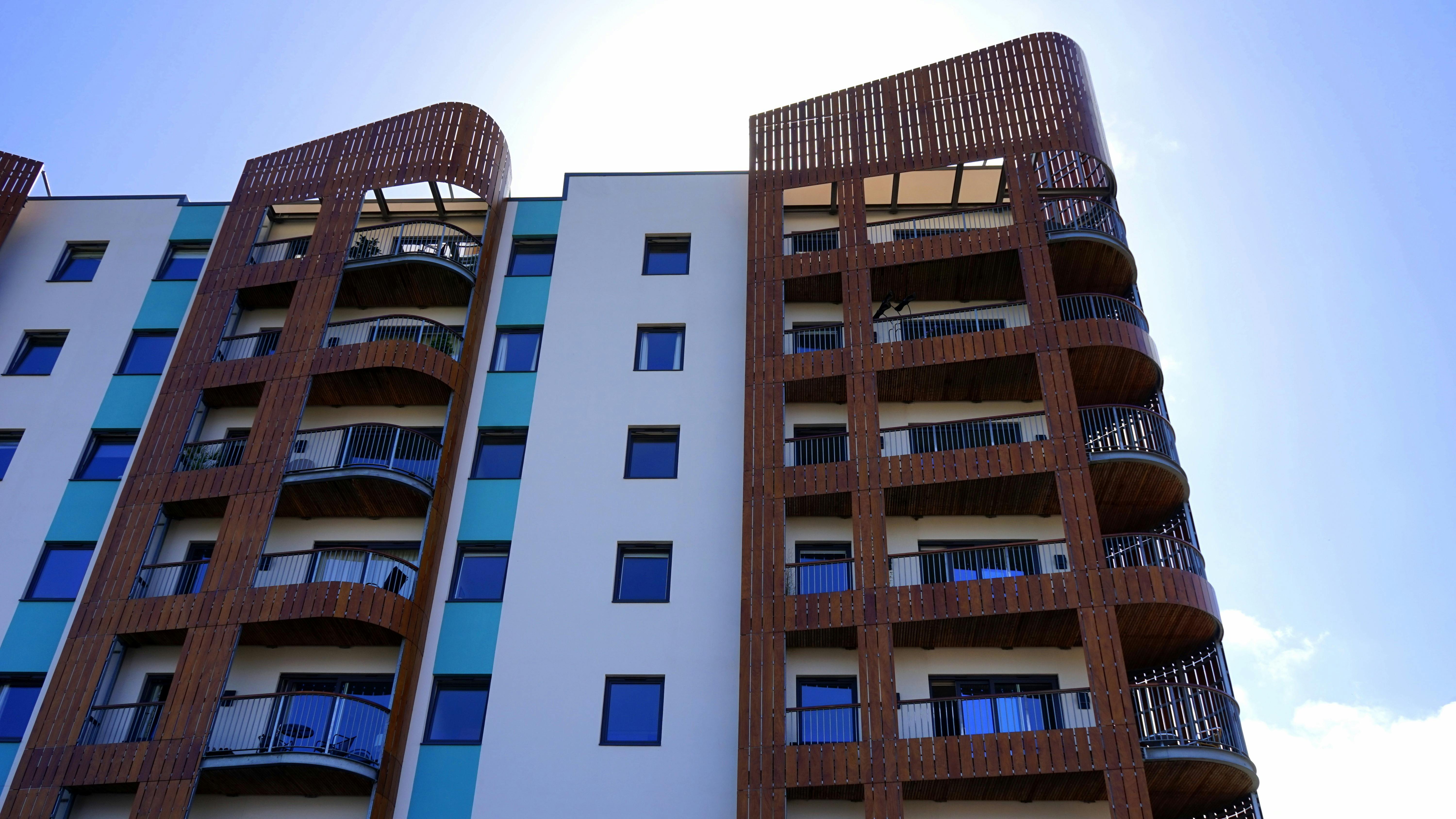 white and brown concrete building