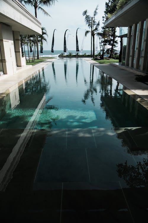 A Swimming Pool in the Resort