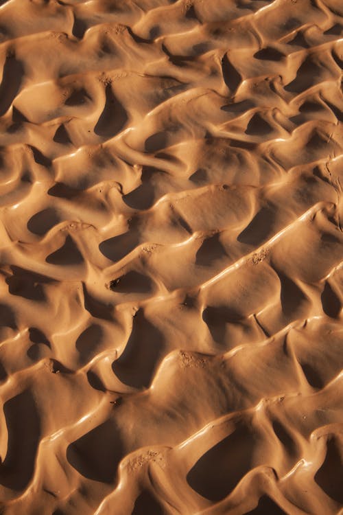 Close-Up Shot of Sand