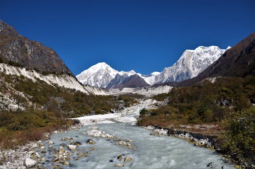Základová fotografie zdarma na téma himaláj, pěší turistika, trekking