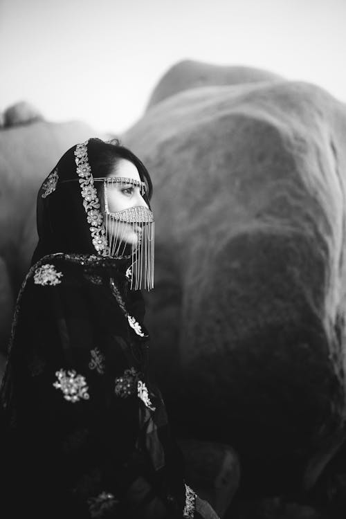 Foto d'estoc gratuïta de blanc i negre, bonic, de moda