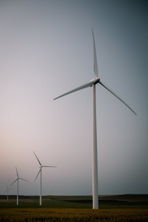 Immagine gratuita di energia alternativa, energia rinnovabile, mulini a vento
