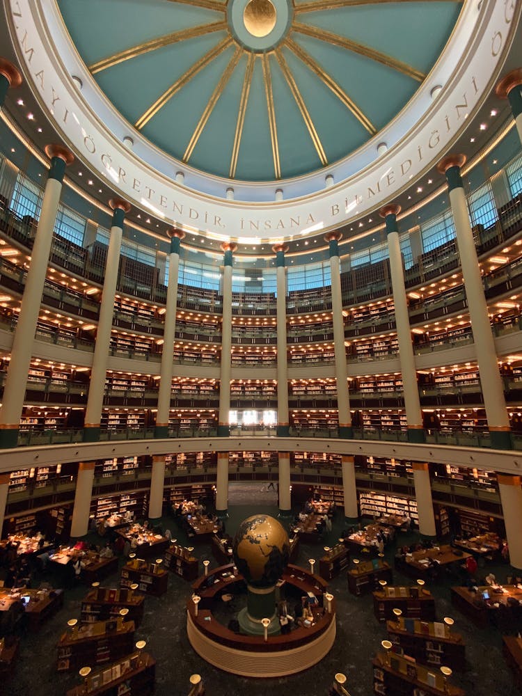 Interior Of Turkey's Presidential Library