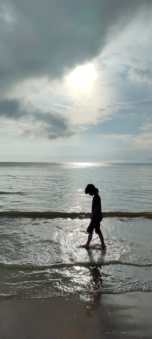 Бесплатное стоковое фото с пляж, цвета восхода