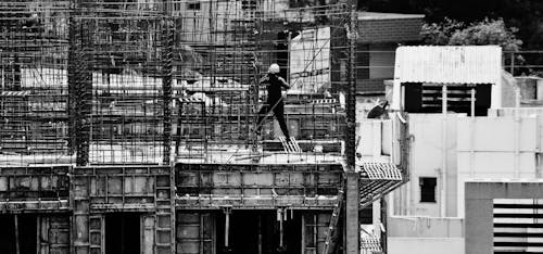 Free stock photo of construction site, indian workers