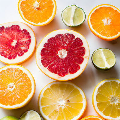 Assorted citrus fruit slices, photo by Fernando Freitas on Pexels