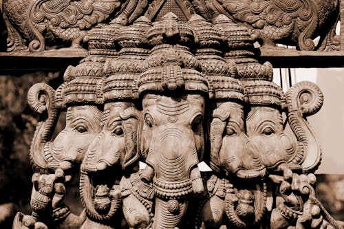 Sculpture of Ganesha Goddess
