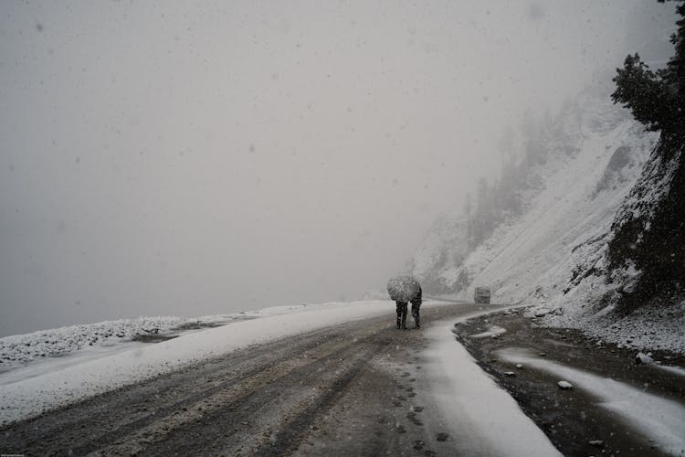 A Road In Winter 