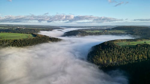 bulutlar, doğa, kuşbakışı içeren Ücretsiz stok fotoğraf