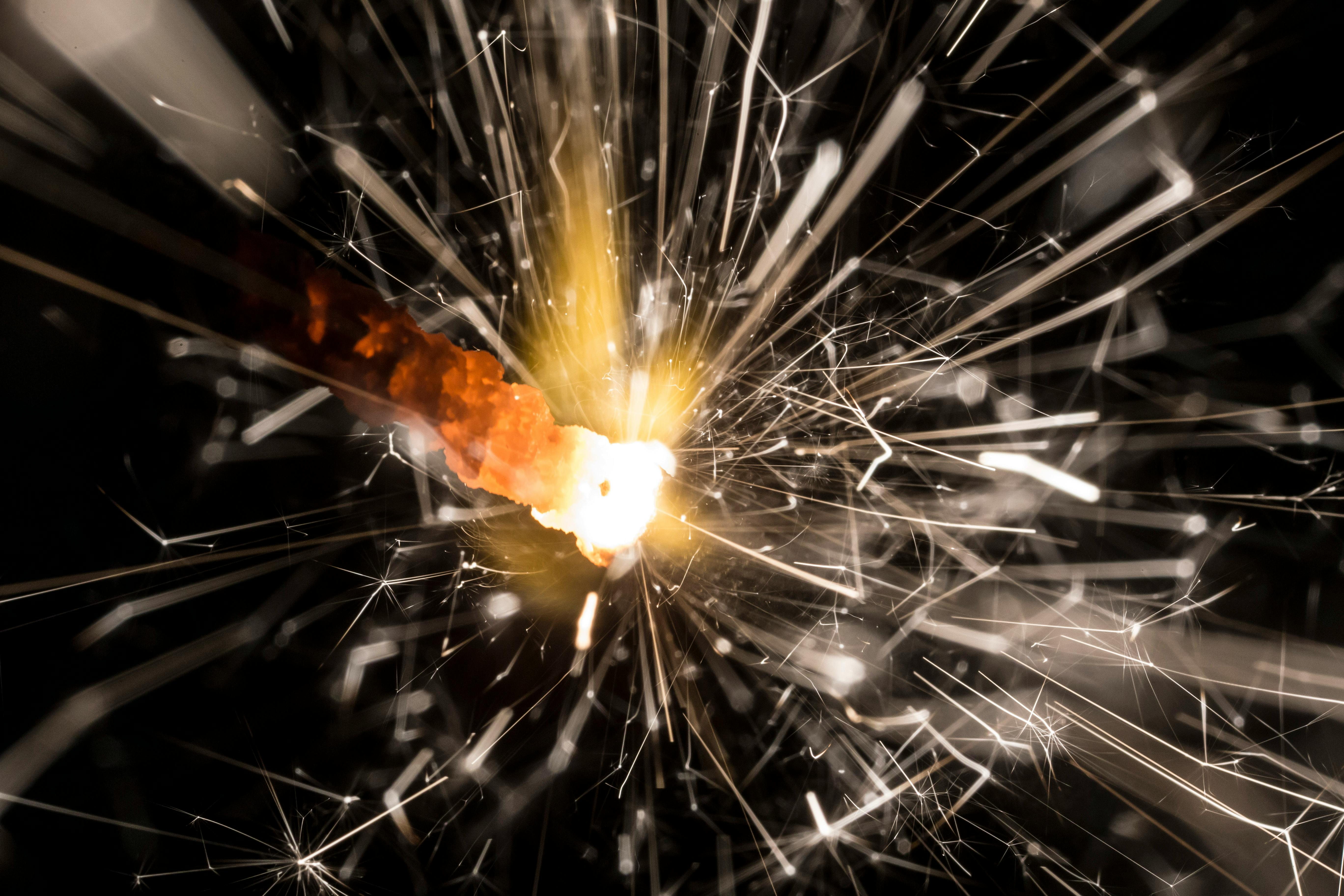 Destroyed urban infrastructure, aftermath of shelling