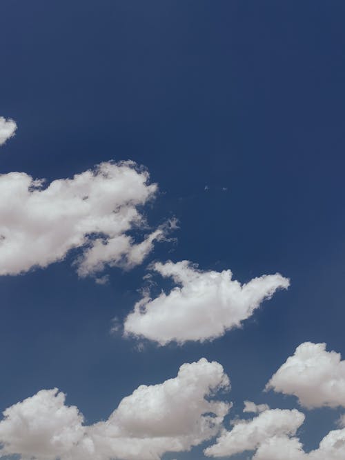 A White Clouds and Blue Sky