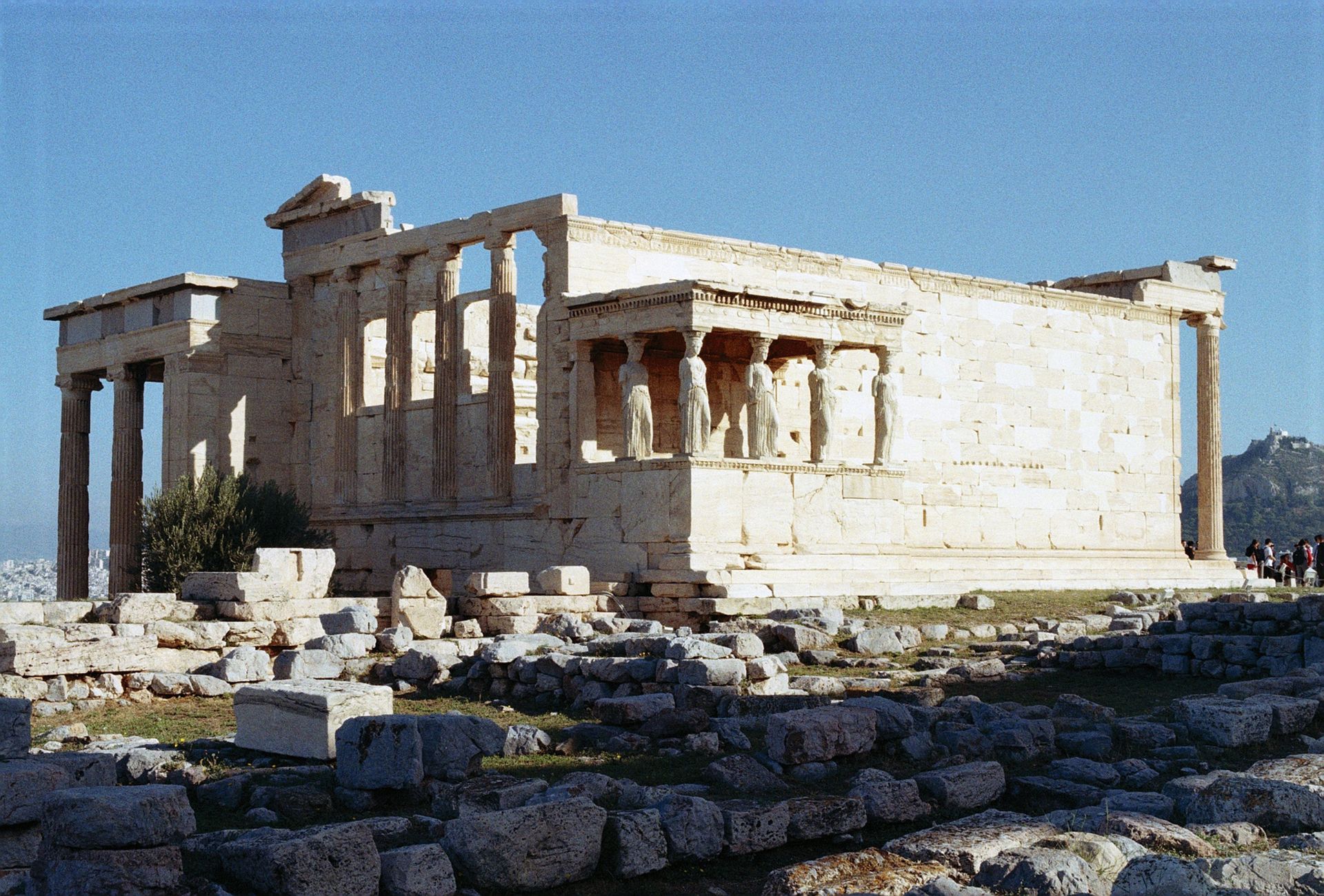 Ancient Ruins of Partheon in Greece