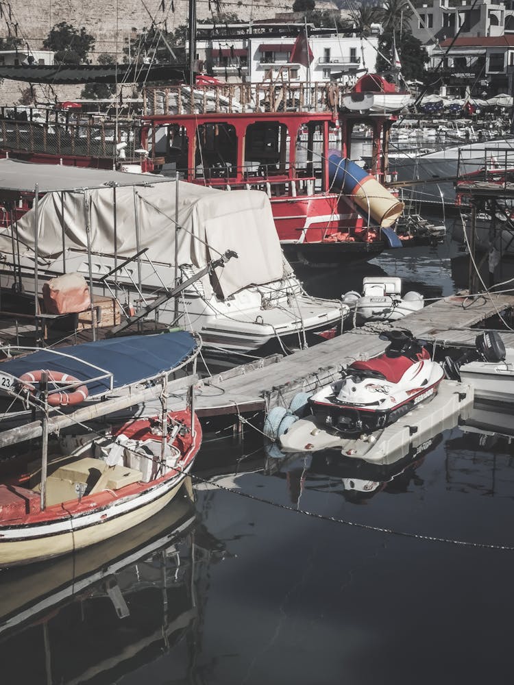 Boats On Dock