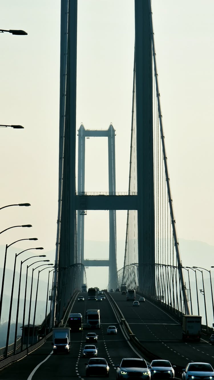 Traffic On A Bridge 