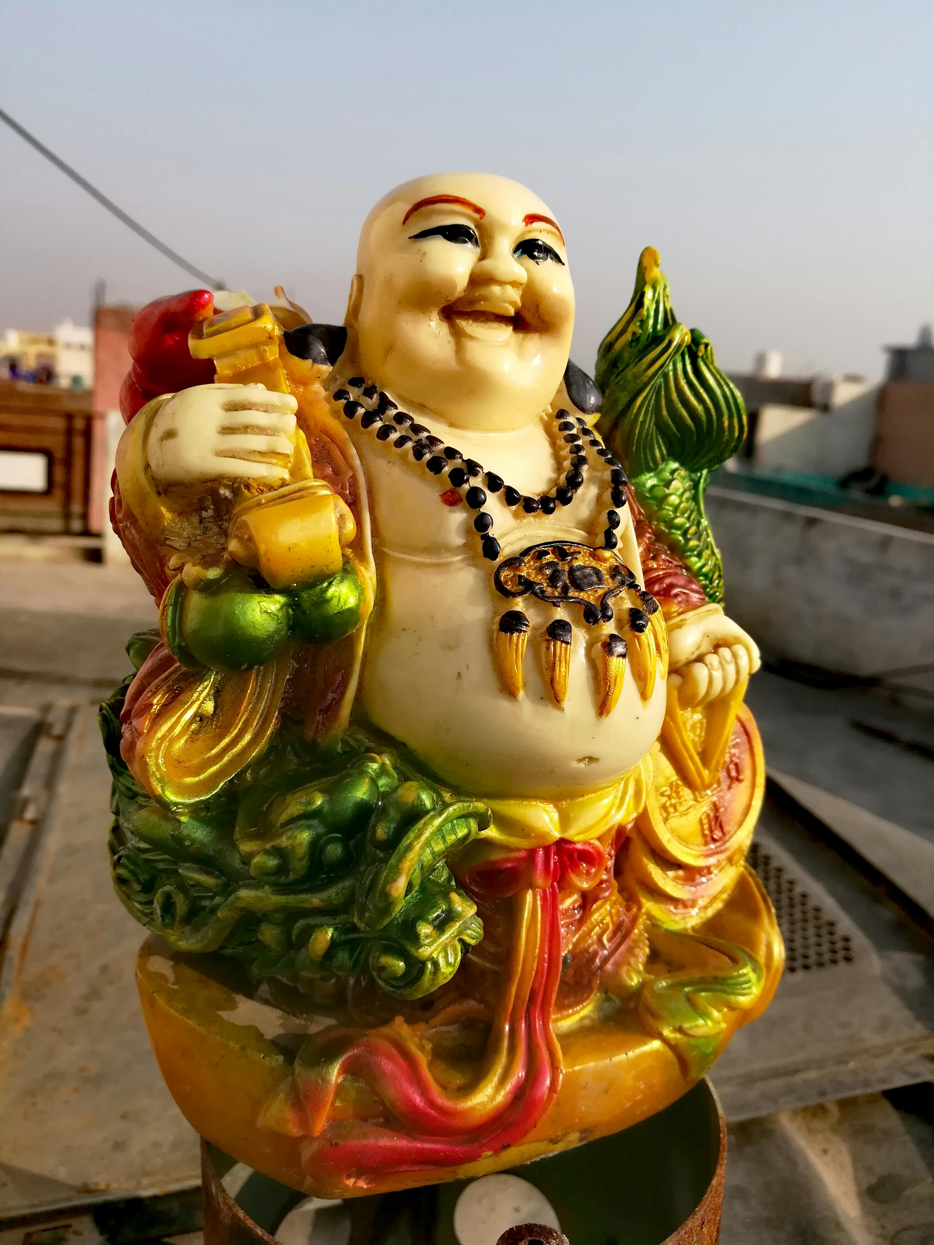 Free stock photo of buddha, laughing, laughing buddha
