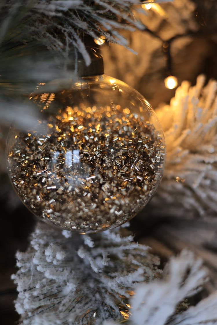 Clear Christmas Decoration