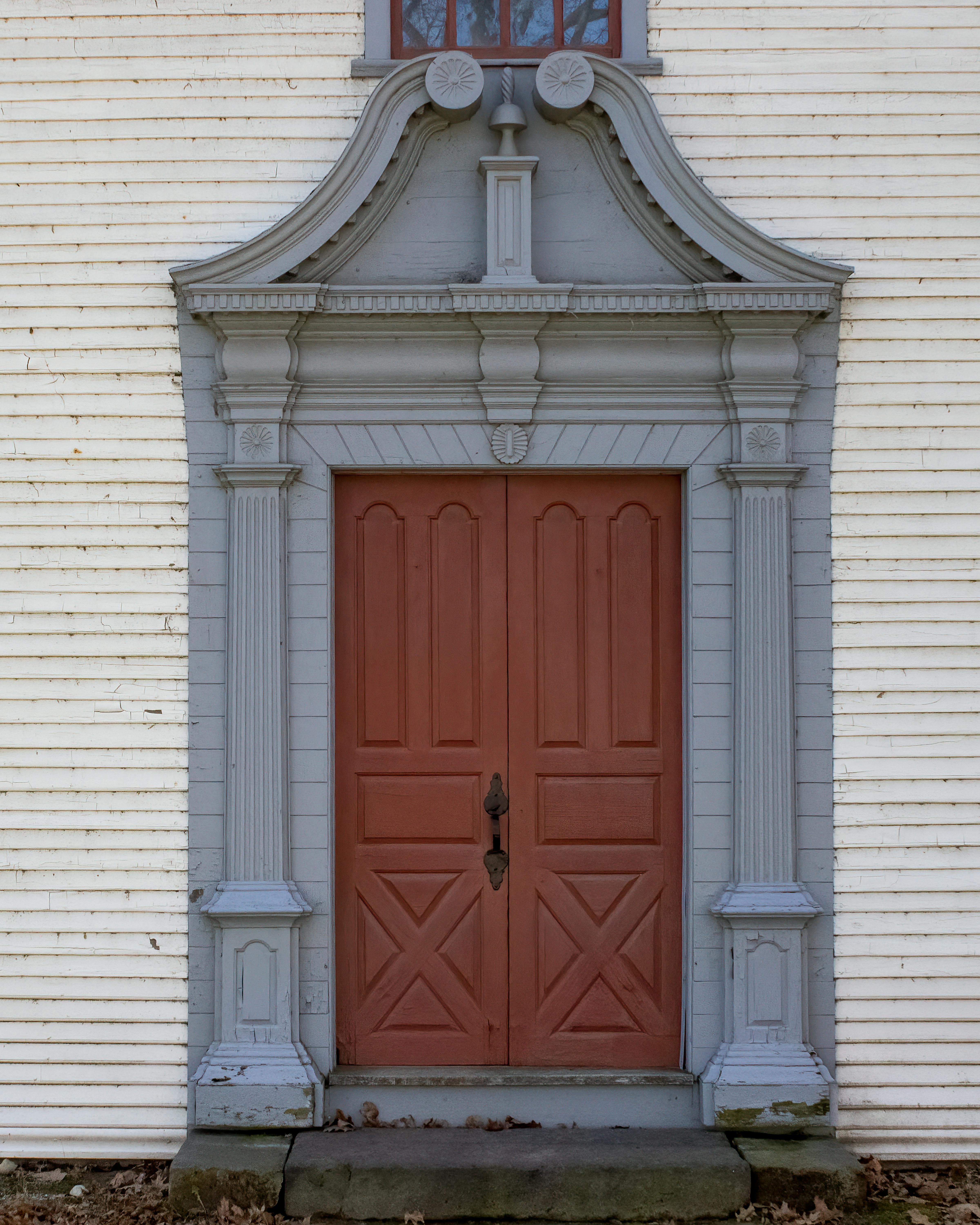 Entrance to the Dwight House, Historic Deerfield, Massachusetts, USA