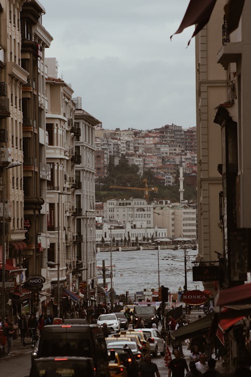 Free Landscape Photography of Istiklal Avenue Stock Photo