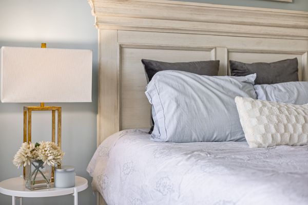 Solid Wood King Bed