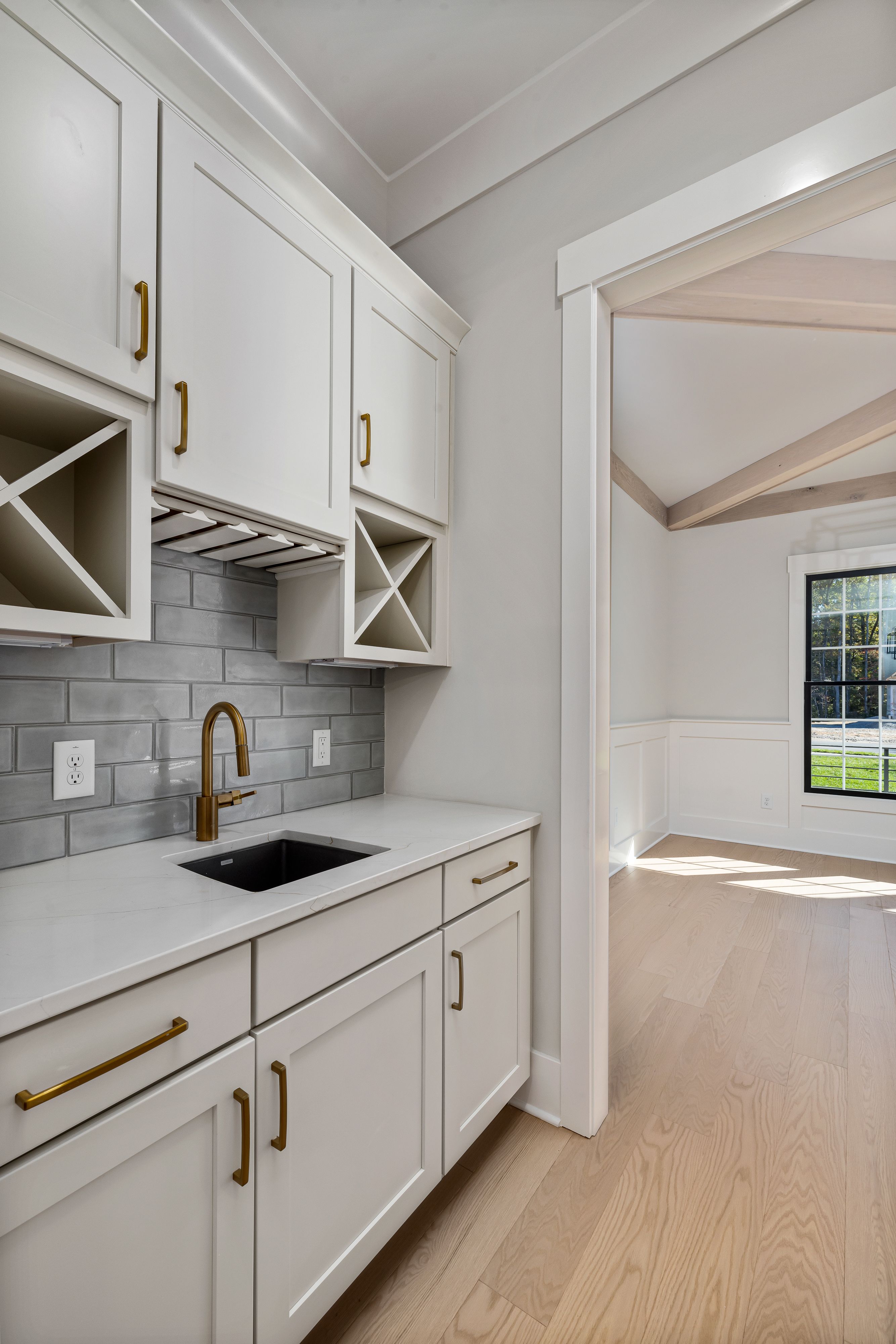White Wooden Kitchen Cabinet With Sink · Free Stock Photo