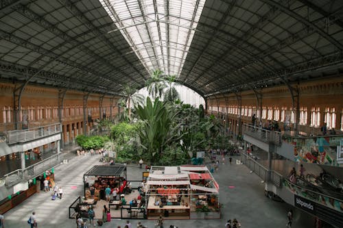 Fotobanka s bezplatnými fotkami na tému Madrid, madrid atocha, madridské námestie atocha