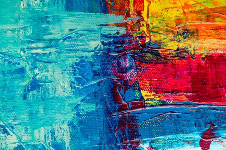Textured abstract artwork