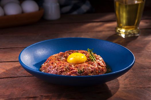 Ground With Egg And Onion Beef