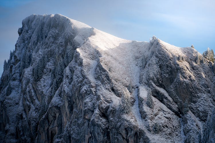 Snow On Mountain