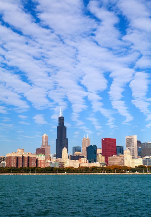 Foto stok gratis Amerika Serikat, Arsitektur modern, chicago