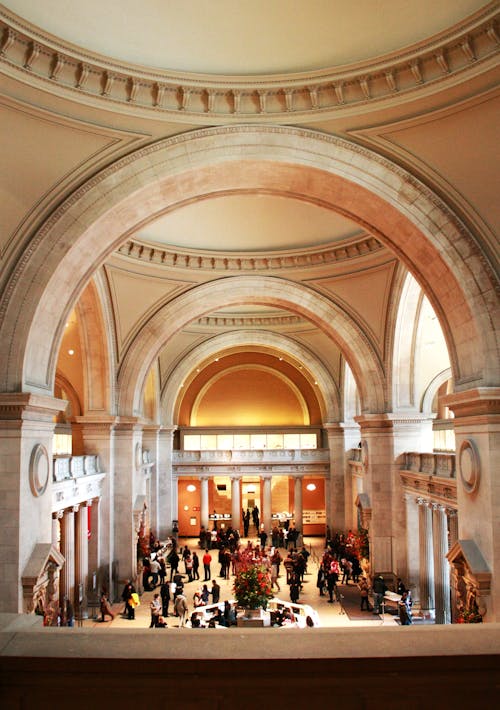 Interior of the Metropolitan Museum of Art 