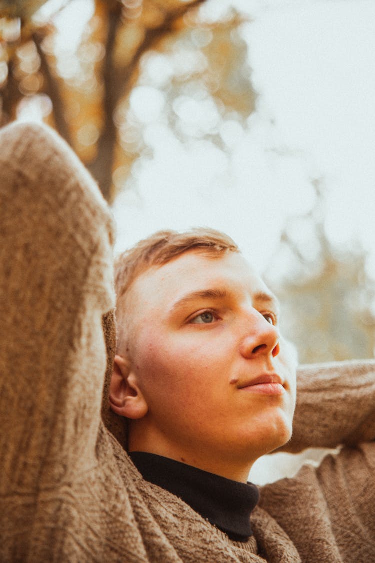 Portrait Of A Man In Autumn