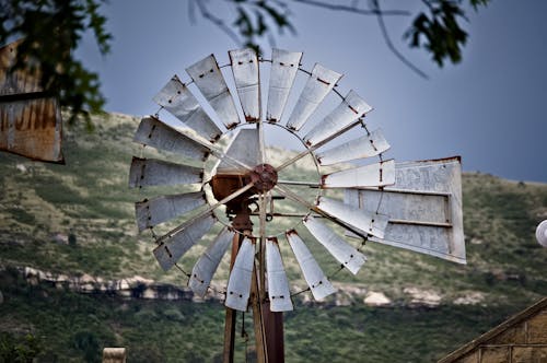 녹슨, 바람, 발전기의 무료 스톡 사진