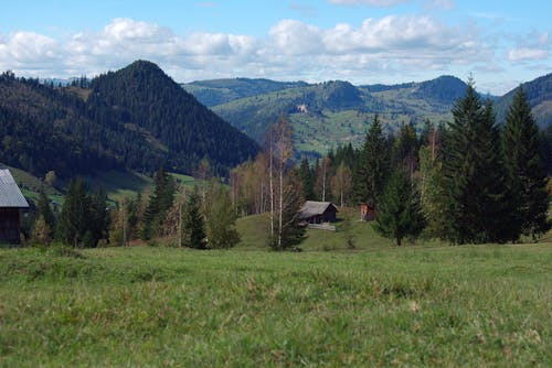 Fotografia Di Paesaggio Di Montagna