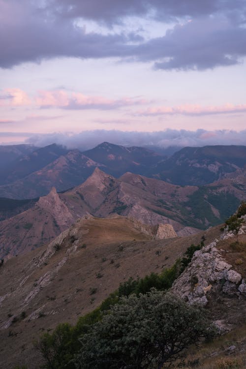 Gratis arkivbilde med dronebilde, fjell, landskap