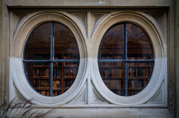 Round Windows Of A Library