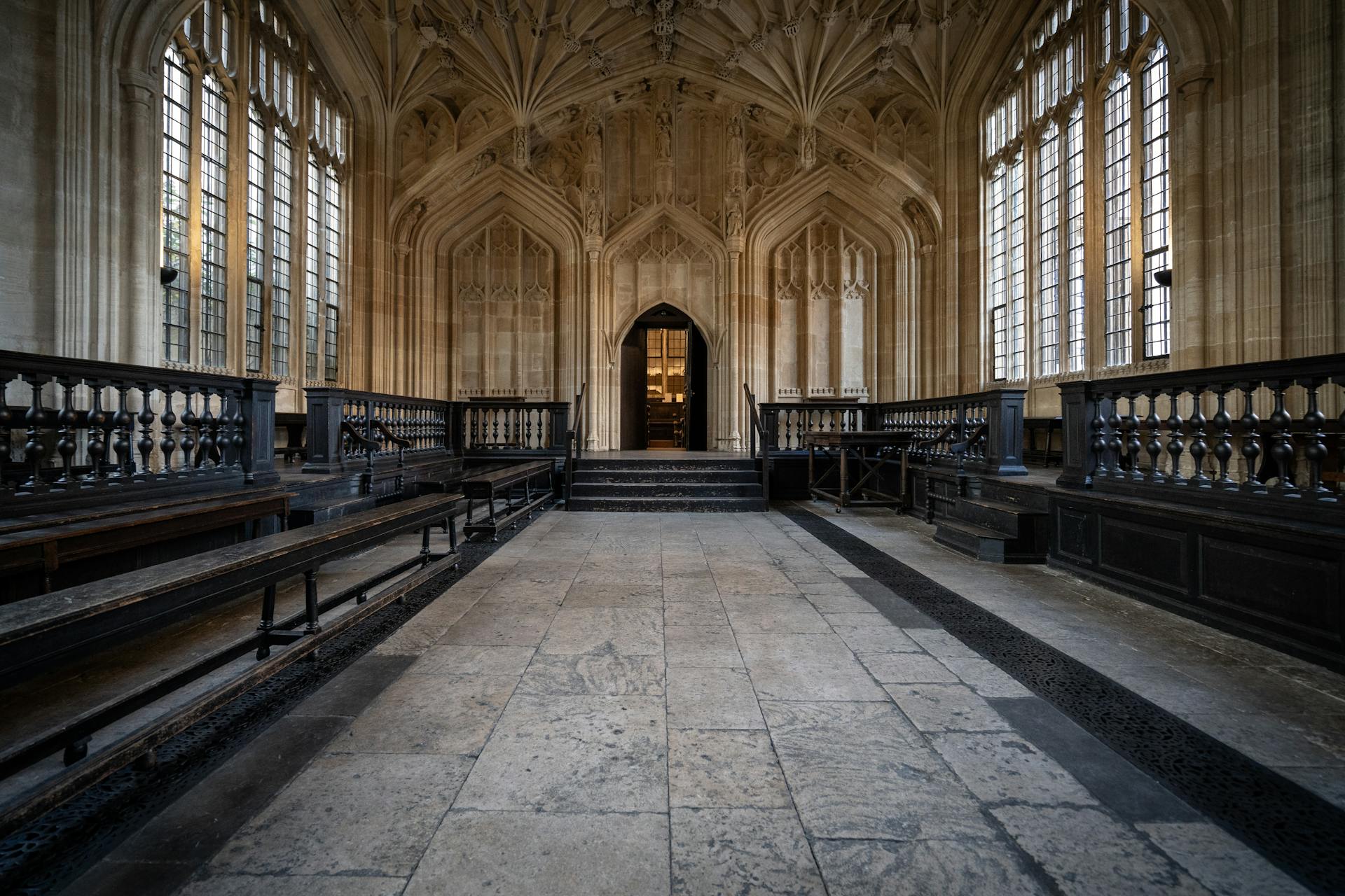 Interior of the Divinity School, Oxford