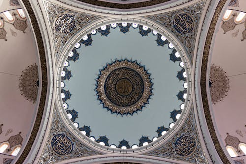 Intricate Design of Çamlıca Mosque Dome
