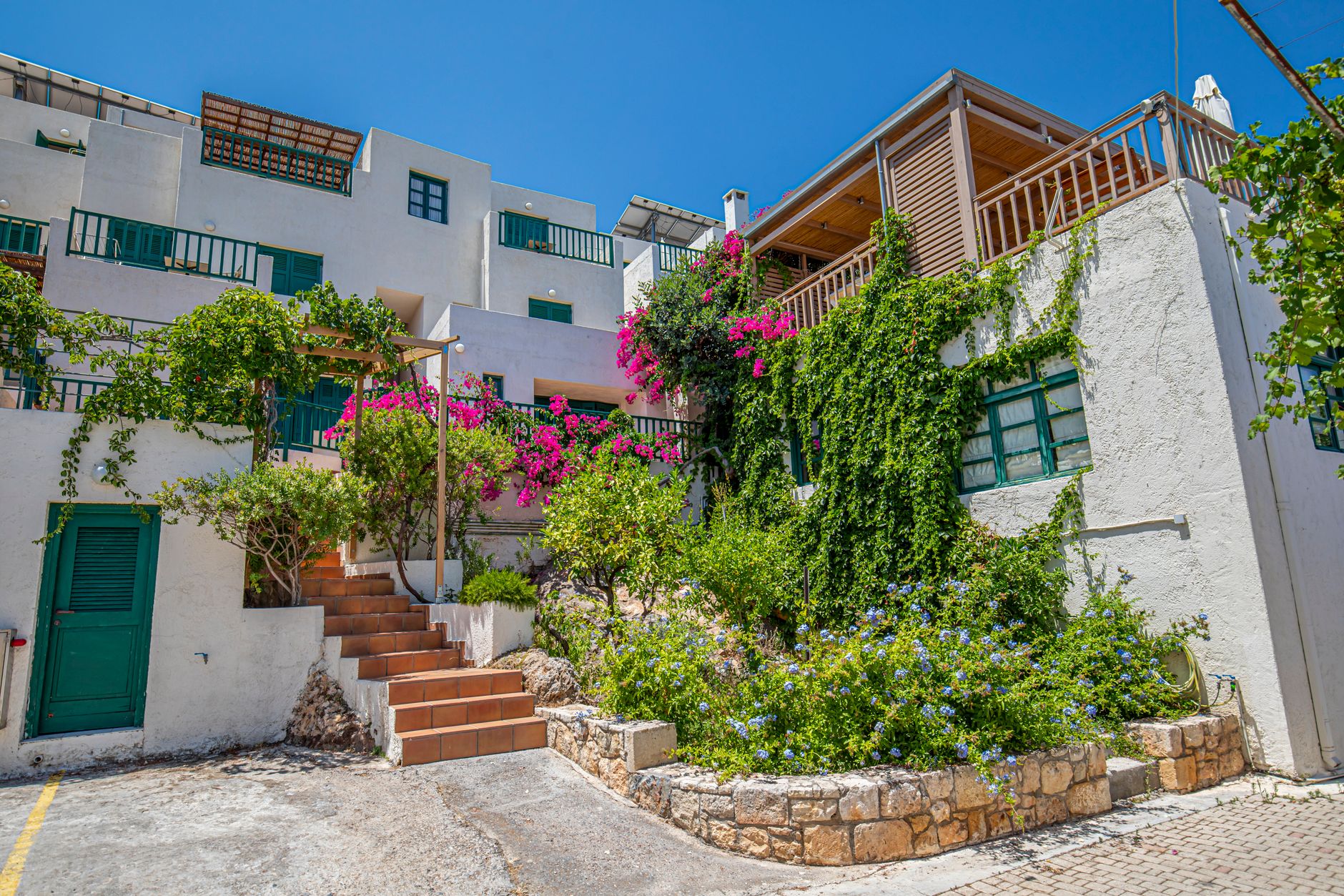 French property owner calculating rental income and tax obligations for a property in Eastern Crete