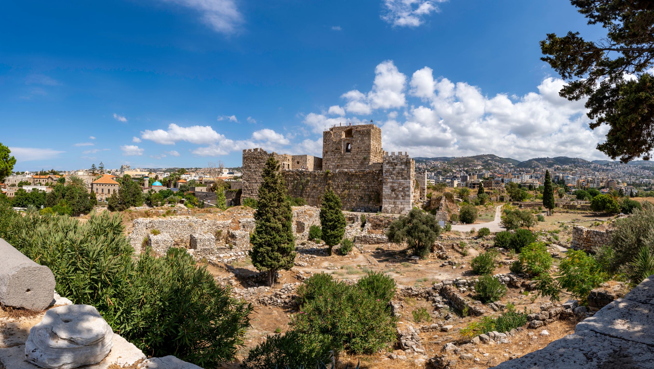 The Byblos Castle in Lebanon · Free Stock Photo