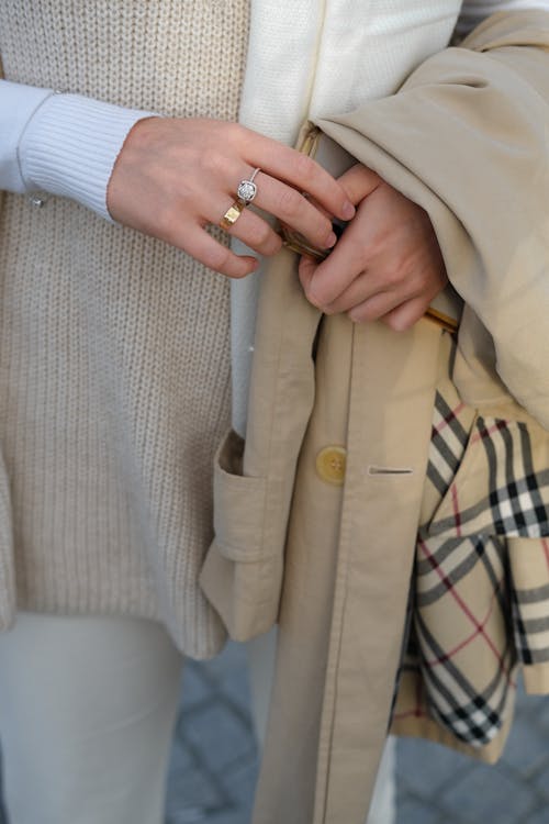 Person Coat Wearing Rings