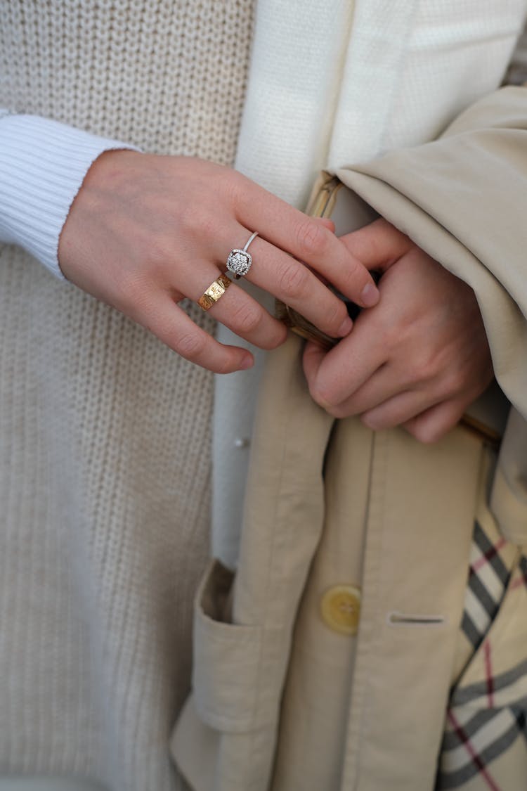 Woman Wearing Rings