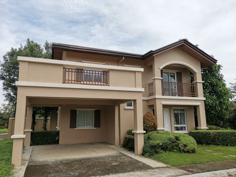 Brown Concrete House