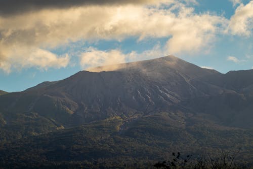 Volcano in Mountain